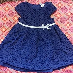 9M Dark Blue Lace Dress